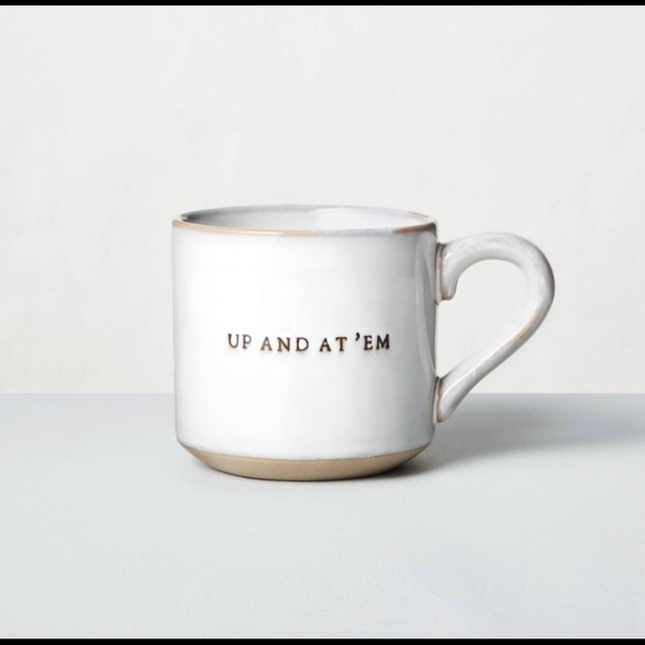 Magnolia Other - Magnolia 'Up And At 'Em' Stoneware Mug